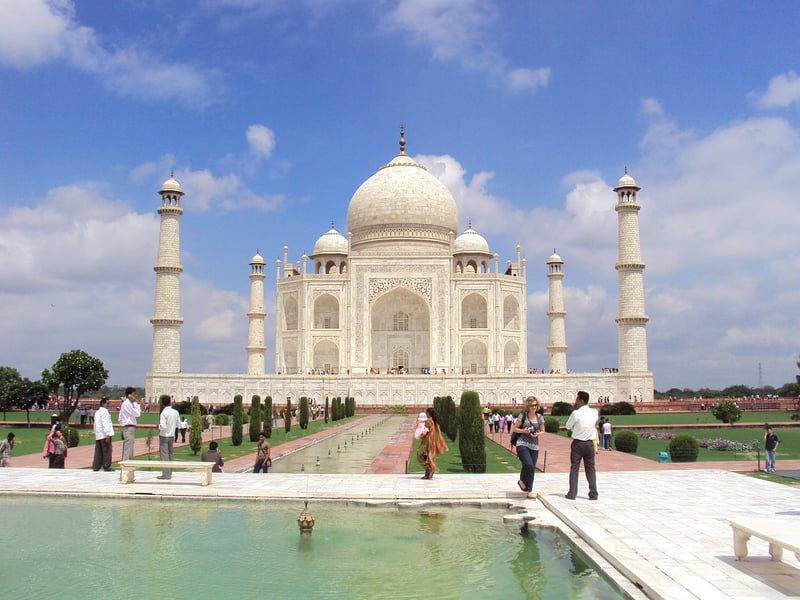 Taj Mahal in Agra, India